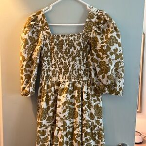 Moon River Smocked Dress (Size Small)